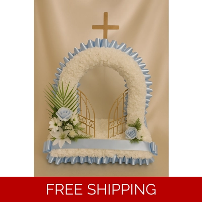 Gates of heaven in Light Blue